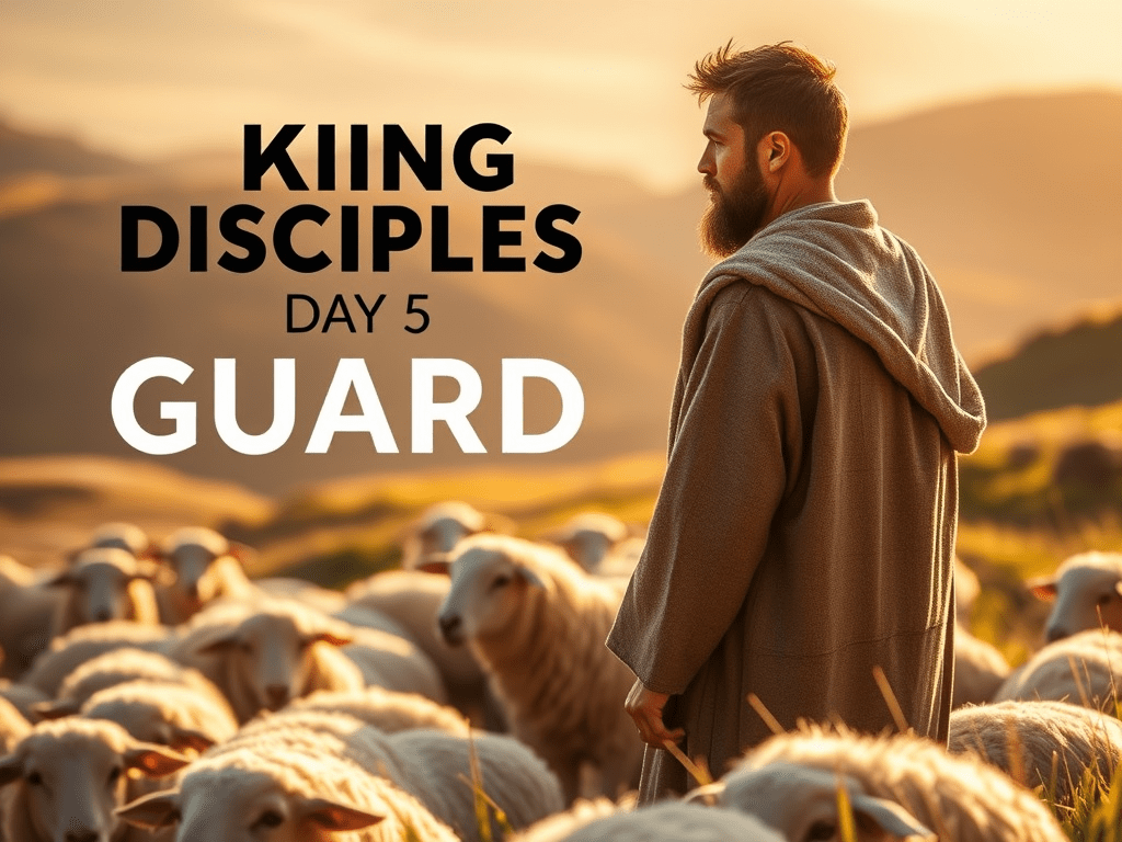 Making Disciples Day 5: Guard the Flock