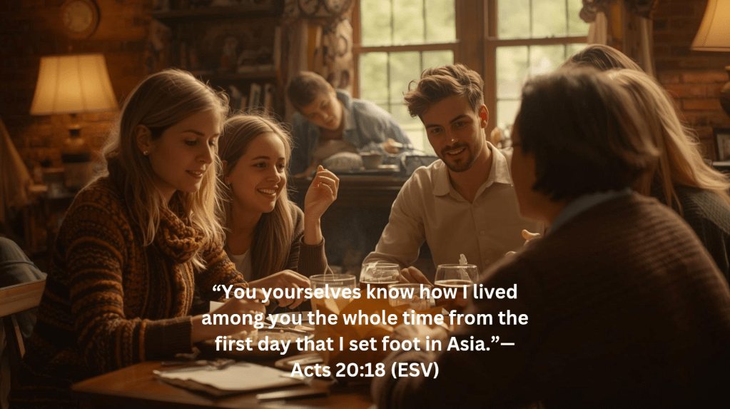 Making Disciples: Day 1: Be with People