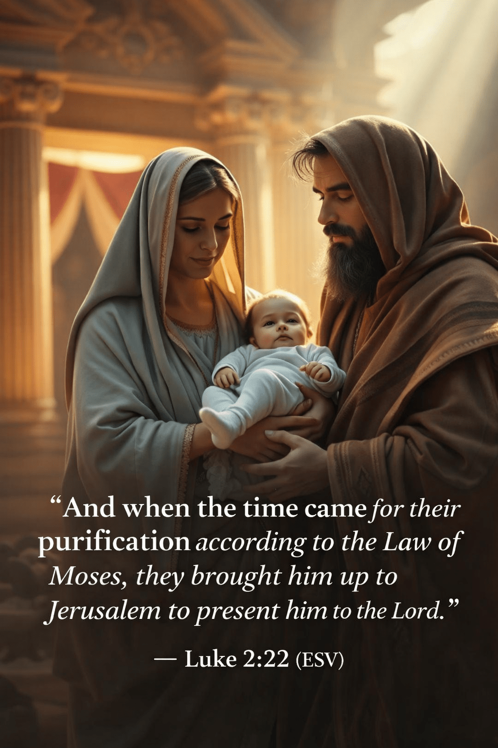 Jesus Presented at the&nbsp;Temple