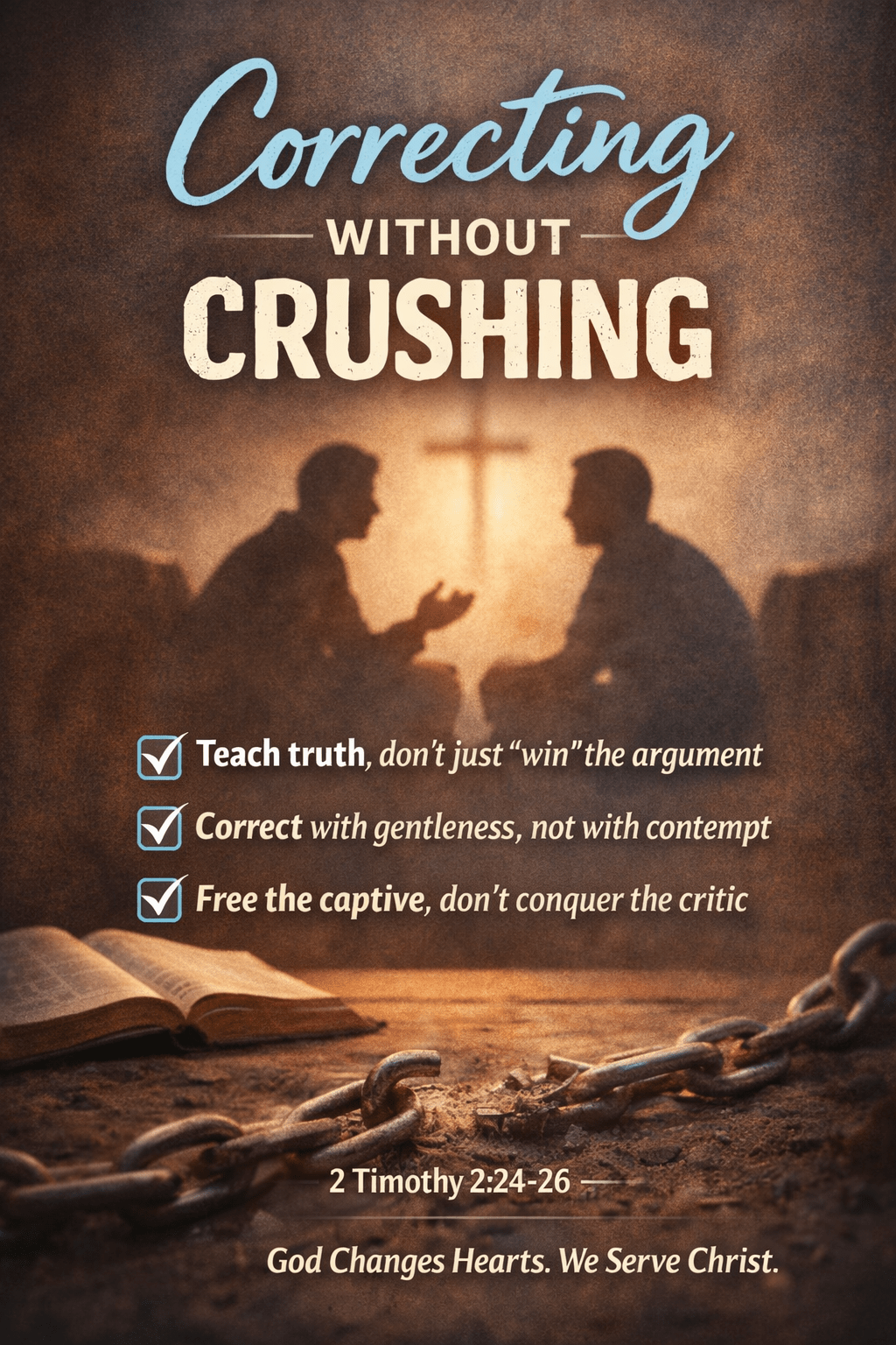 Correcting without Crushing