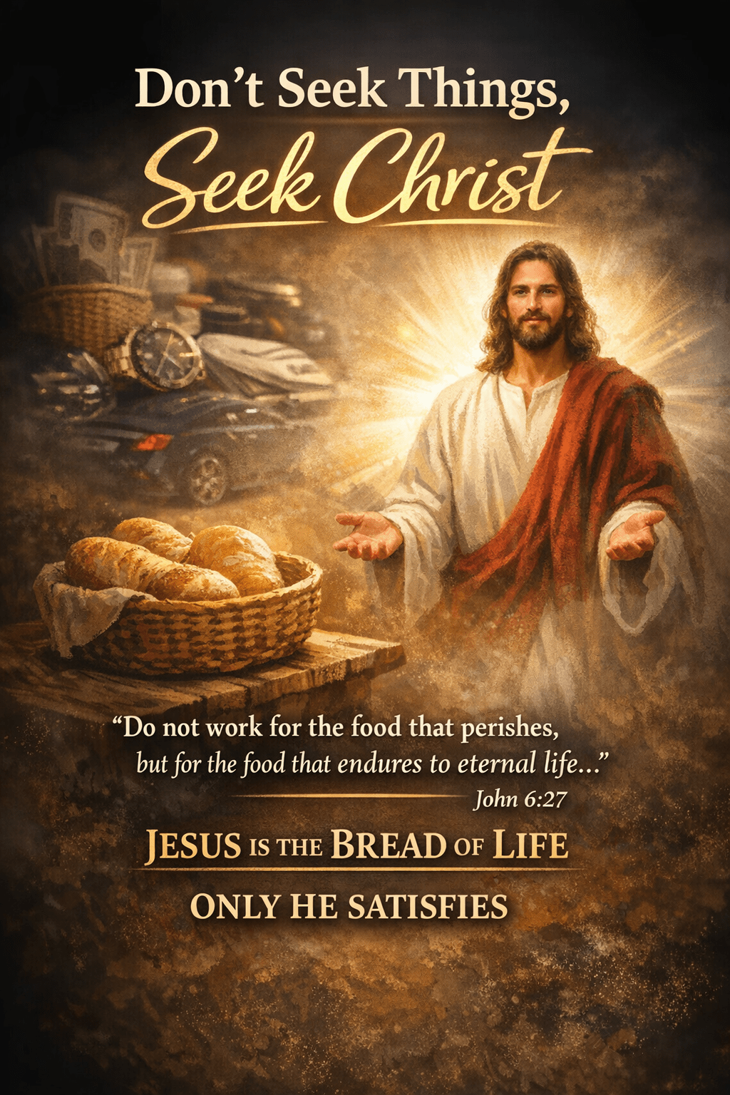 Don’t Seek Things, Seek Christ