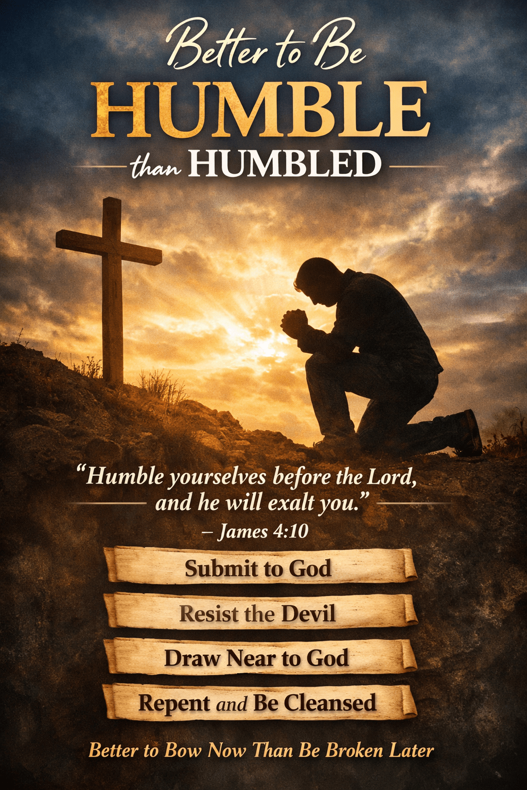 Better to Be Humble than&nbsp;Humbled