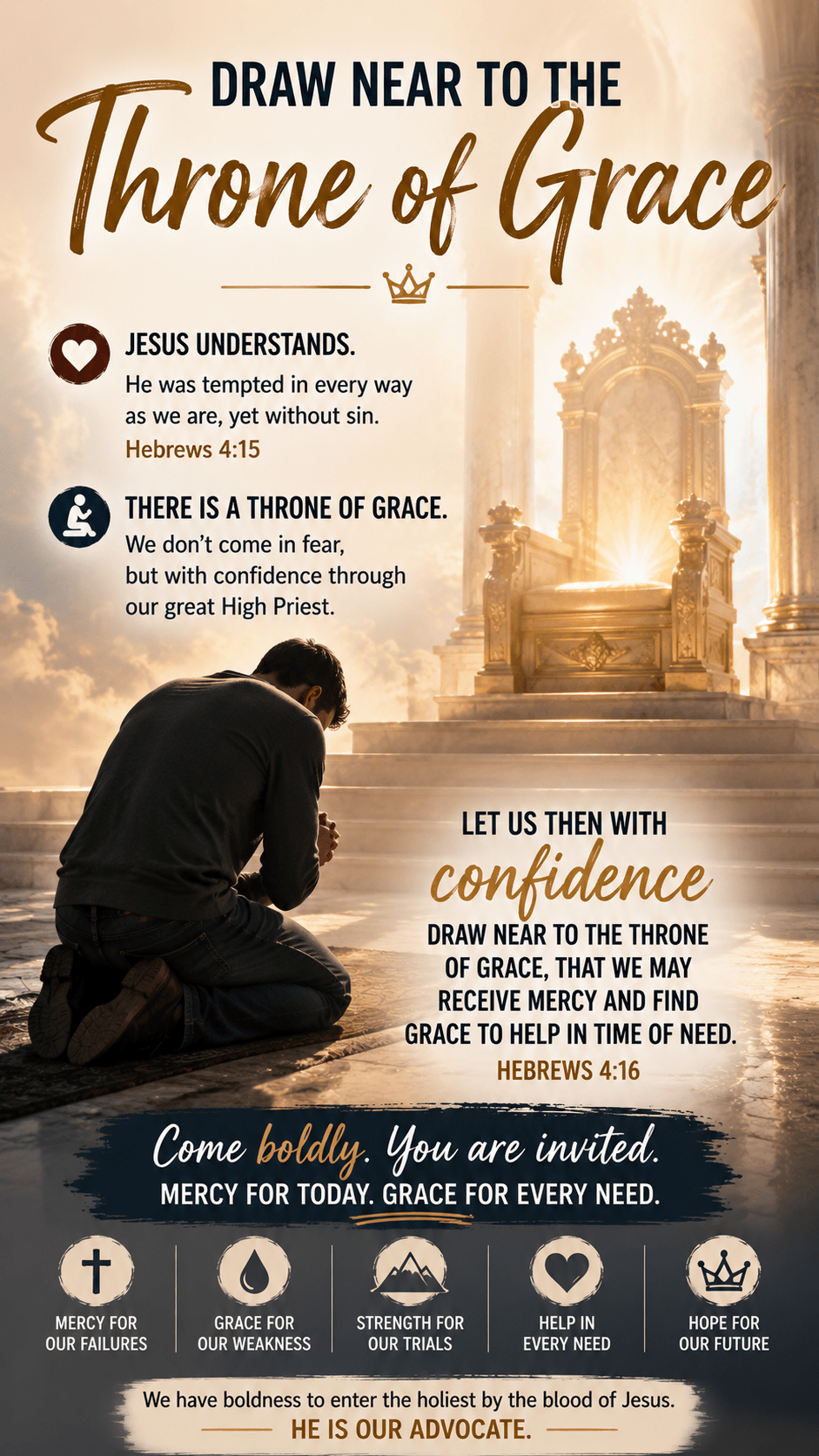 Draw Near to the Throne of Grace
