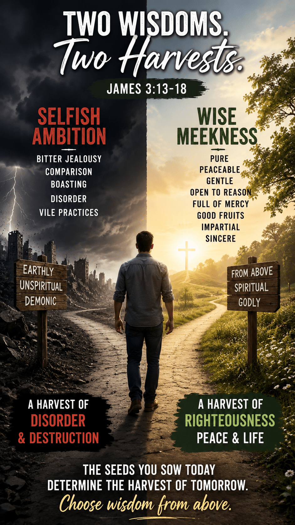 Wise Meekness or Selfish&nbsp;Ambition?