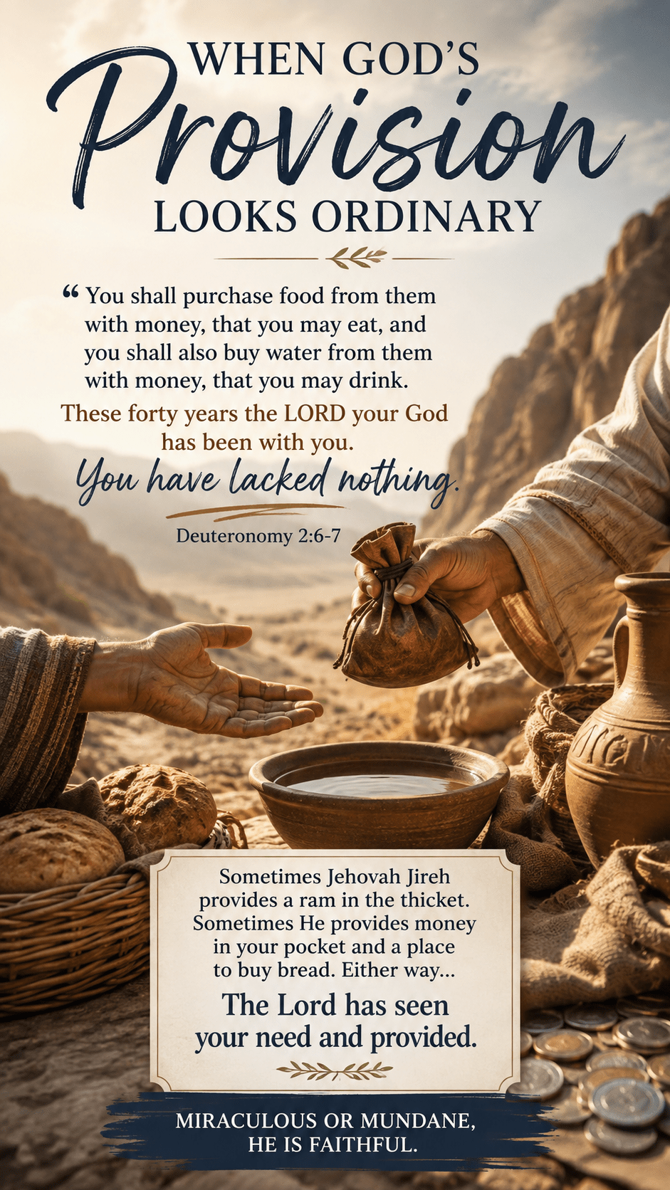 When God’s Provision Looks Ordinary